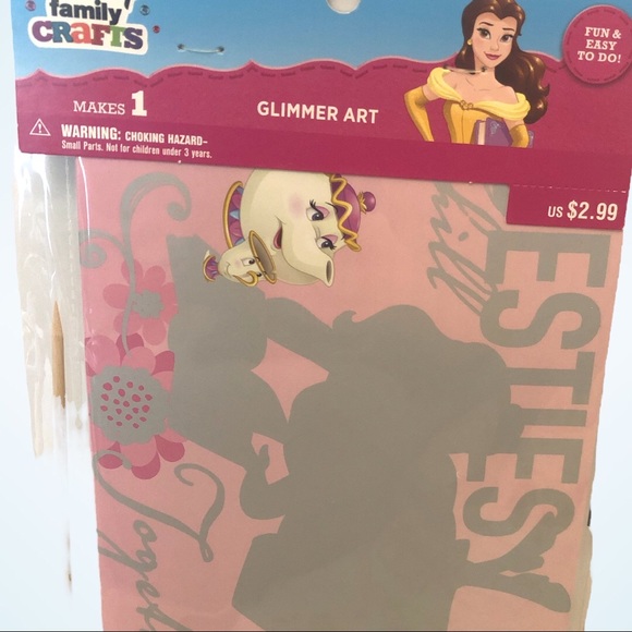 NWT Disney Family Crafts Kits Disney Princess Art and Crafts Birthday - Picture 6 of 9